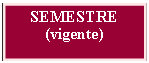 Cuadro de texto: SEMESTRE (vigente) 